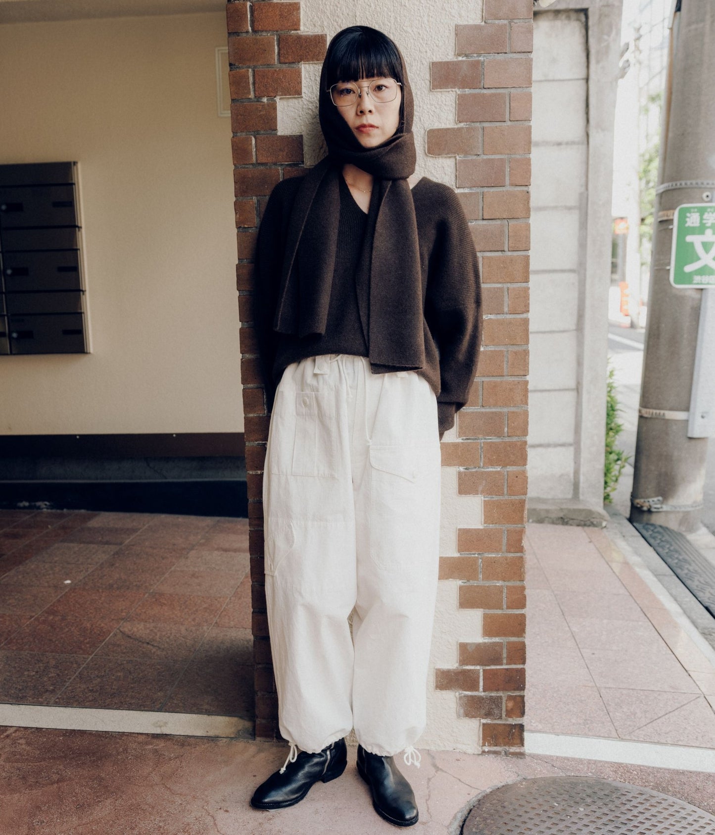 モデル身長：162cm / 着用サイズ：1