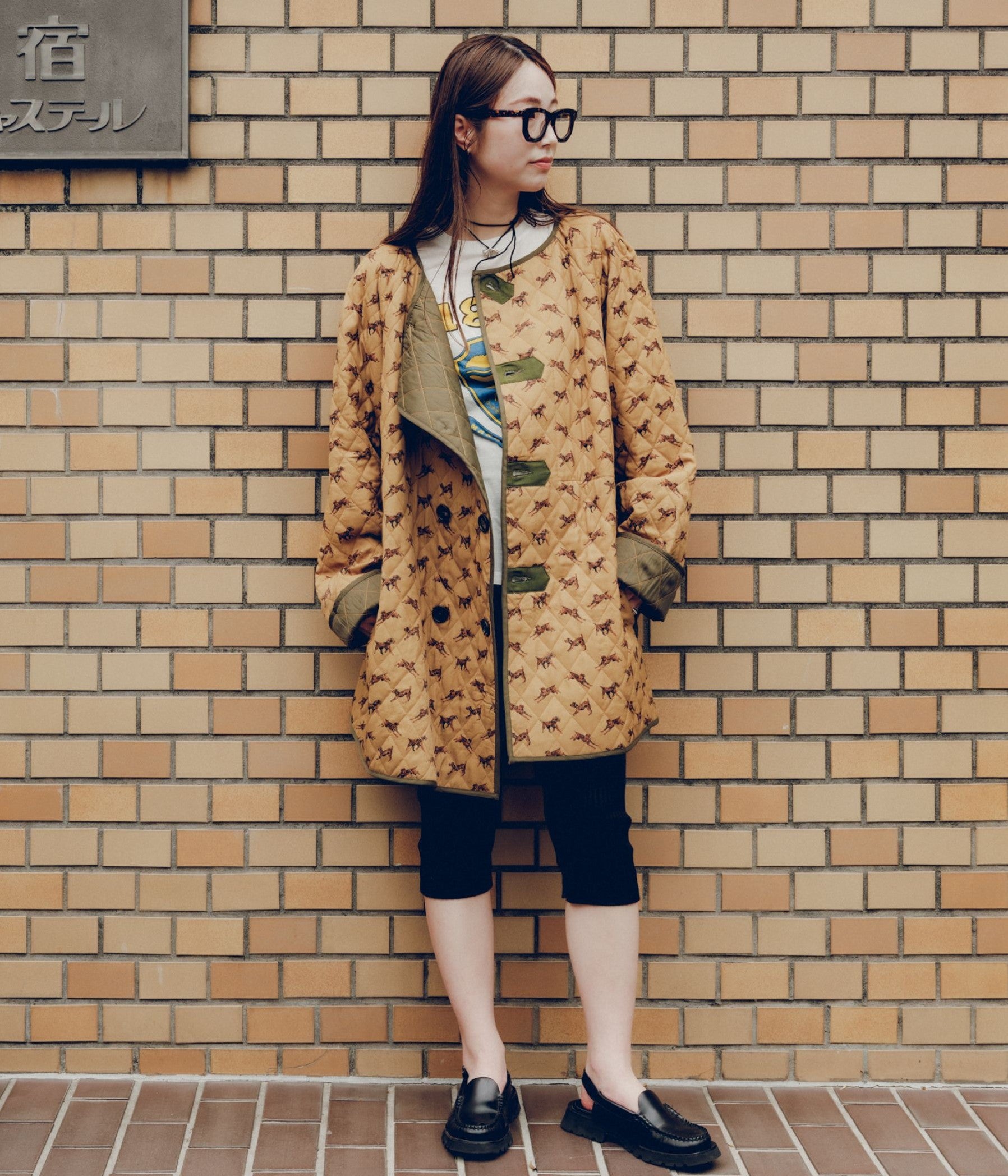【関税込み】Bode タン Crittendon Liner コート BODE ''CRITTENDON LINER COAT'' (BROWN GREEN) – THE STORE BY