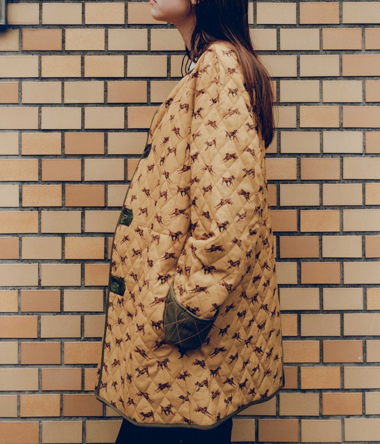 【関税込み】Bode タン Crittendon Liner コート BODE ''CRITTENDON LINER COAT'' (BROWN GREEN) – THE STORE BY