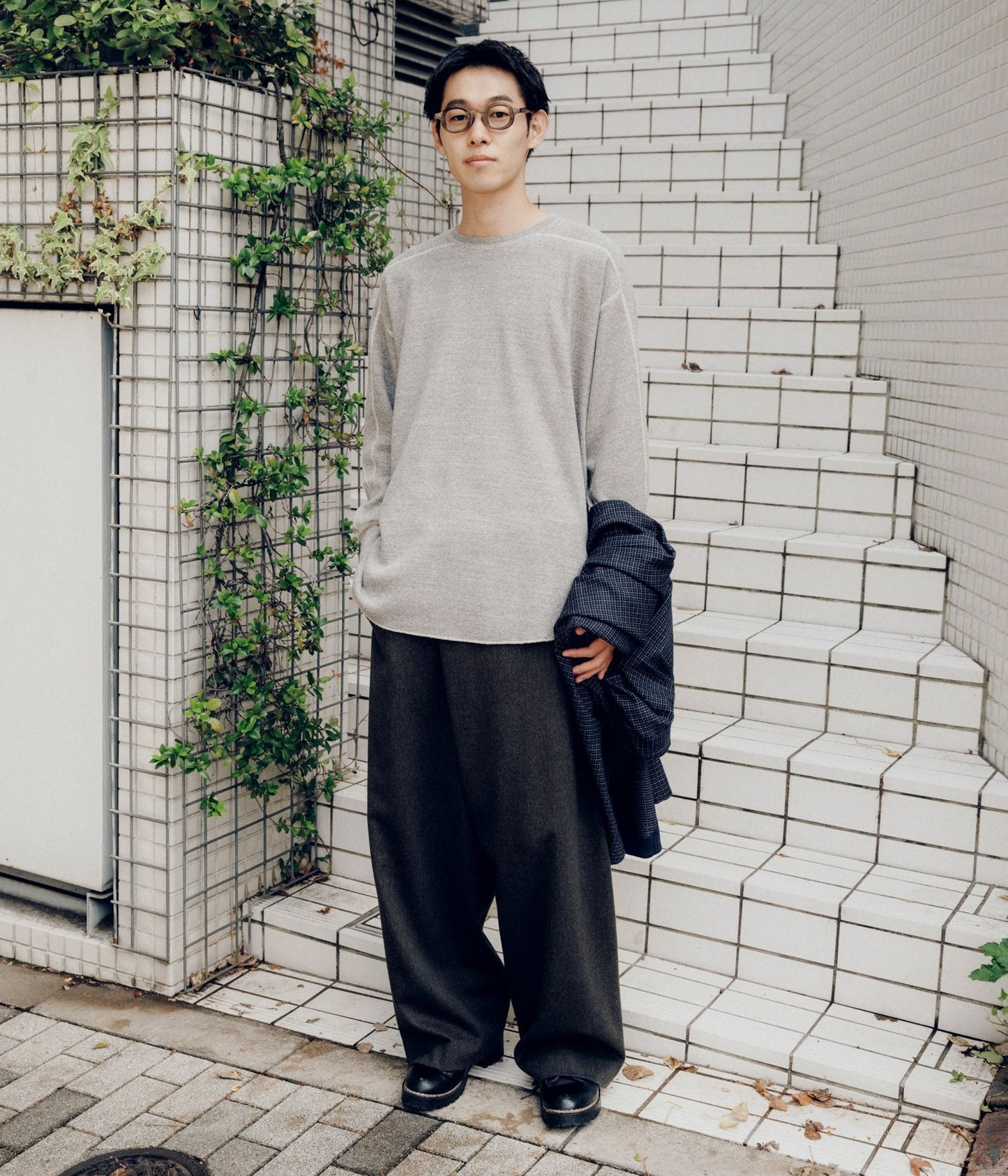 モデル身長：182cm / 着用サイズ：6