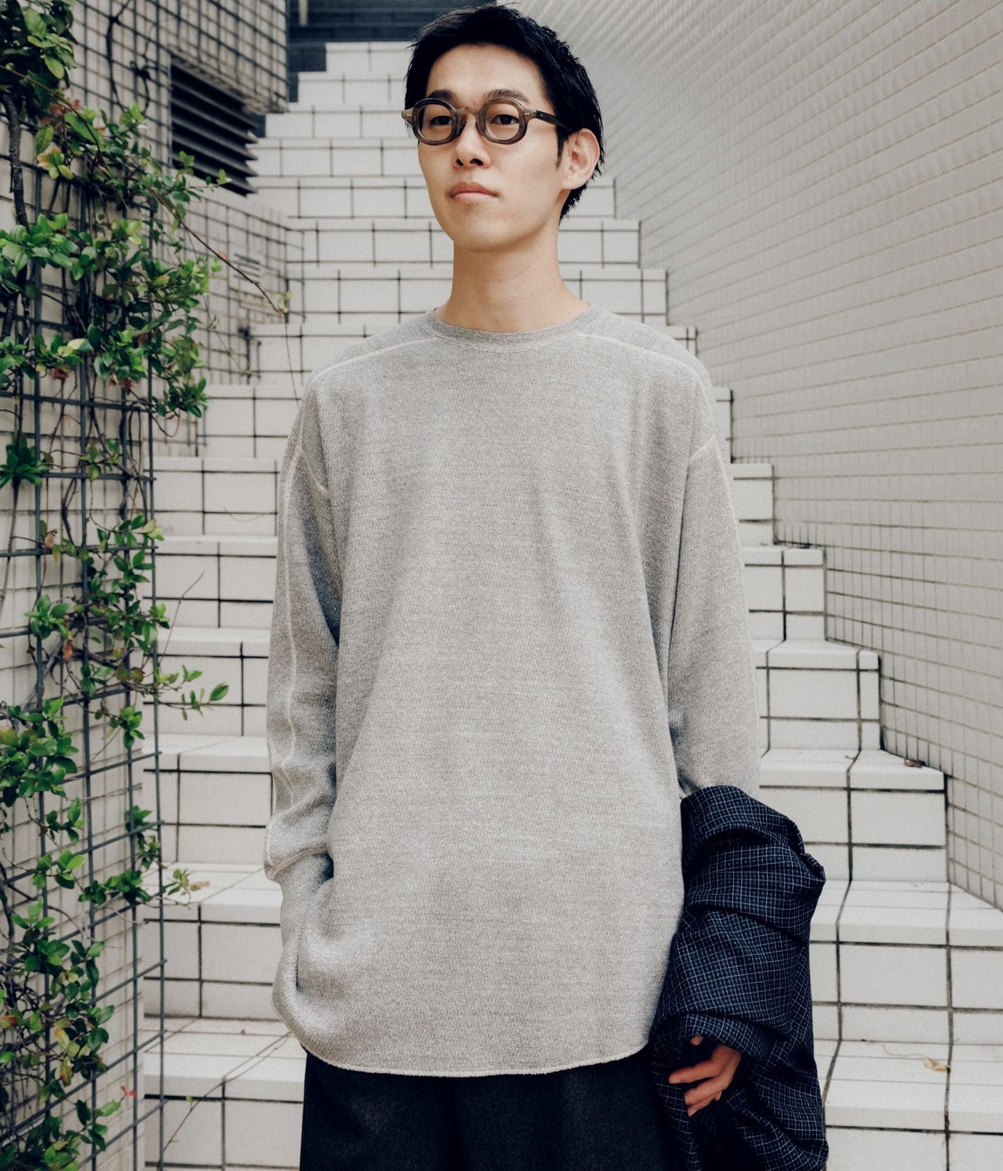 モデル身長：182cm / 着用サイズ：6