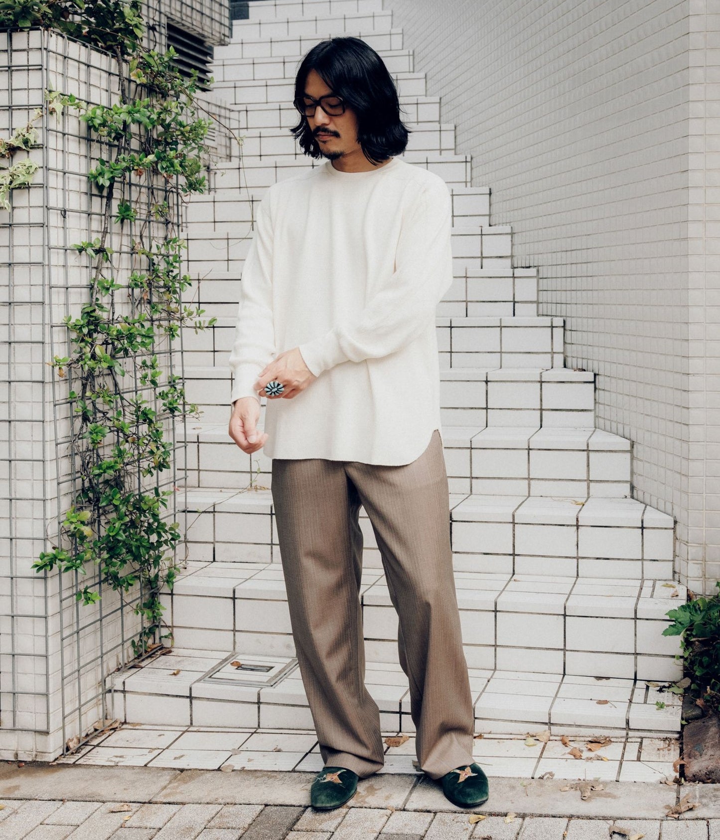 モデル身長：175cm / 着用サイズ：6