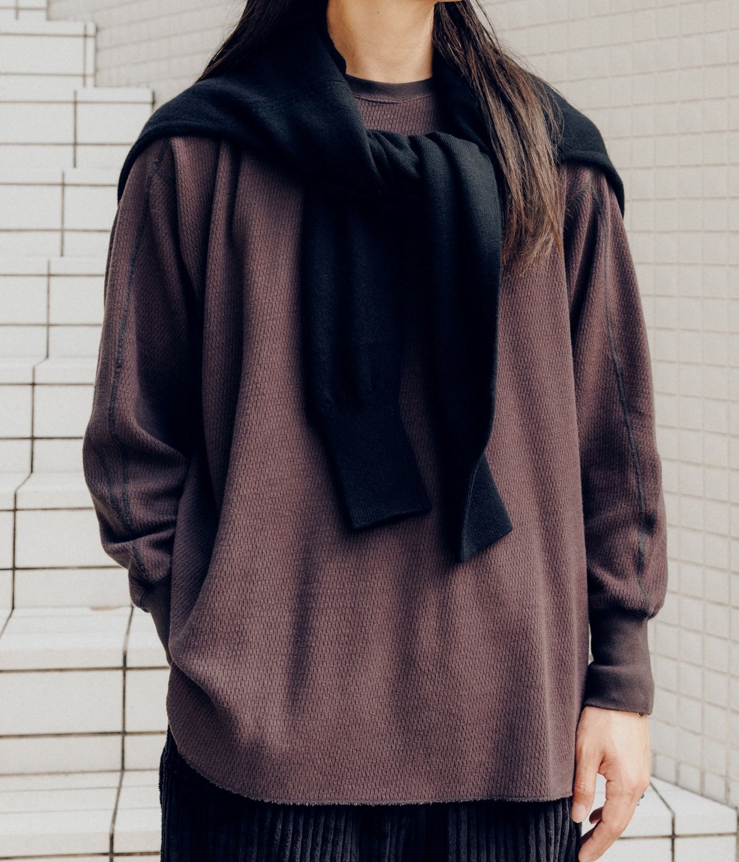 モデル身長：174cm / 着用サイズ：6