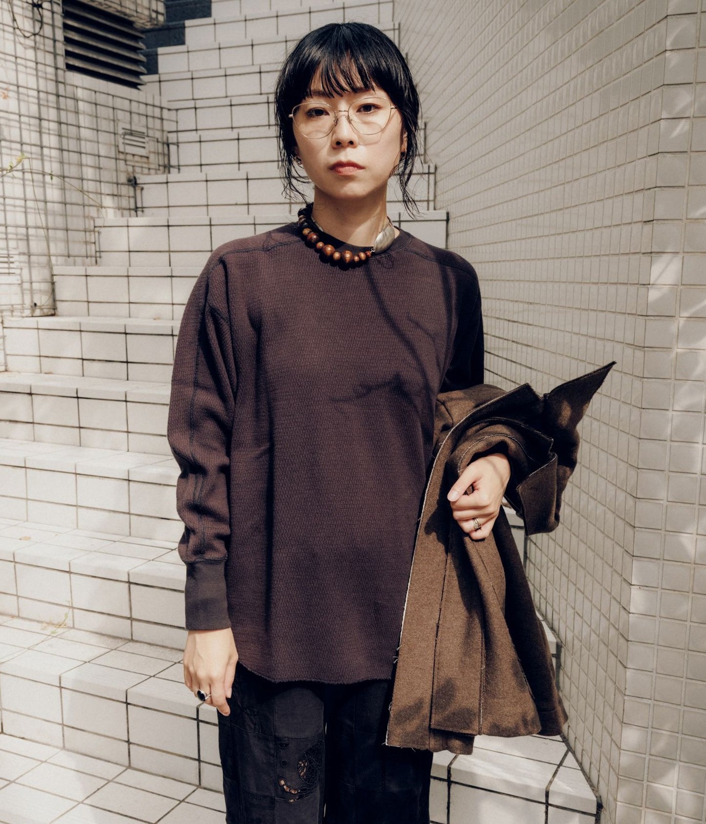 モデル身長：162cm / 着用サイズ：4