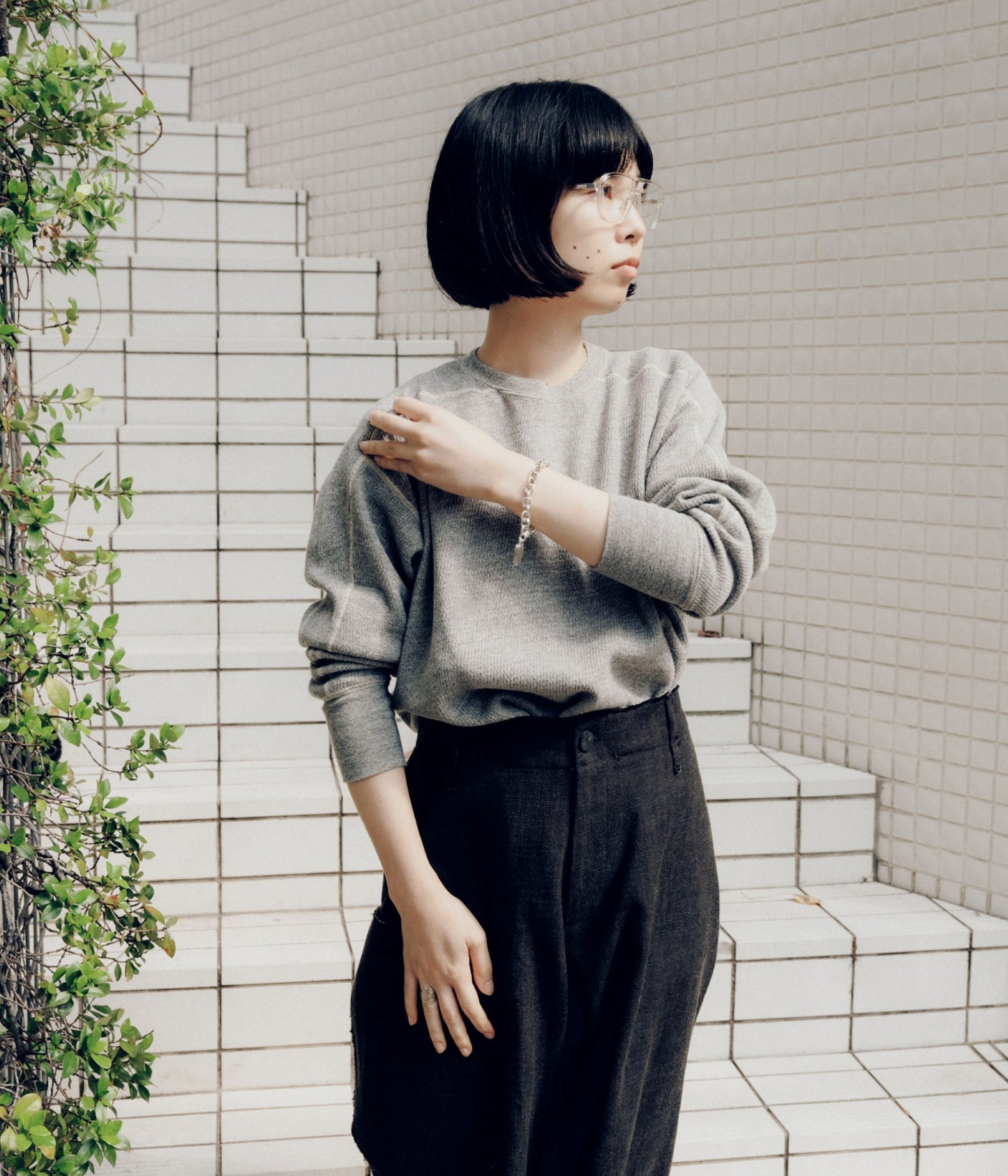 モデル身長：161cm / 着用サイズ：4