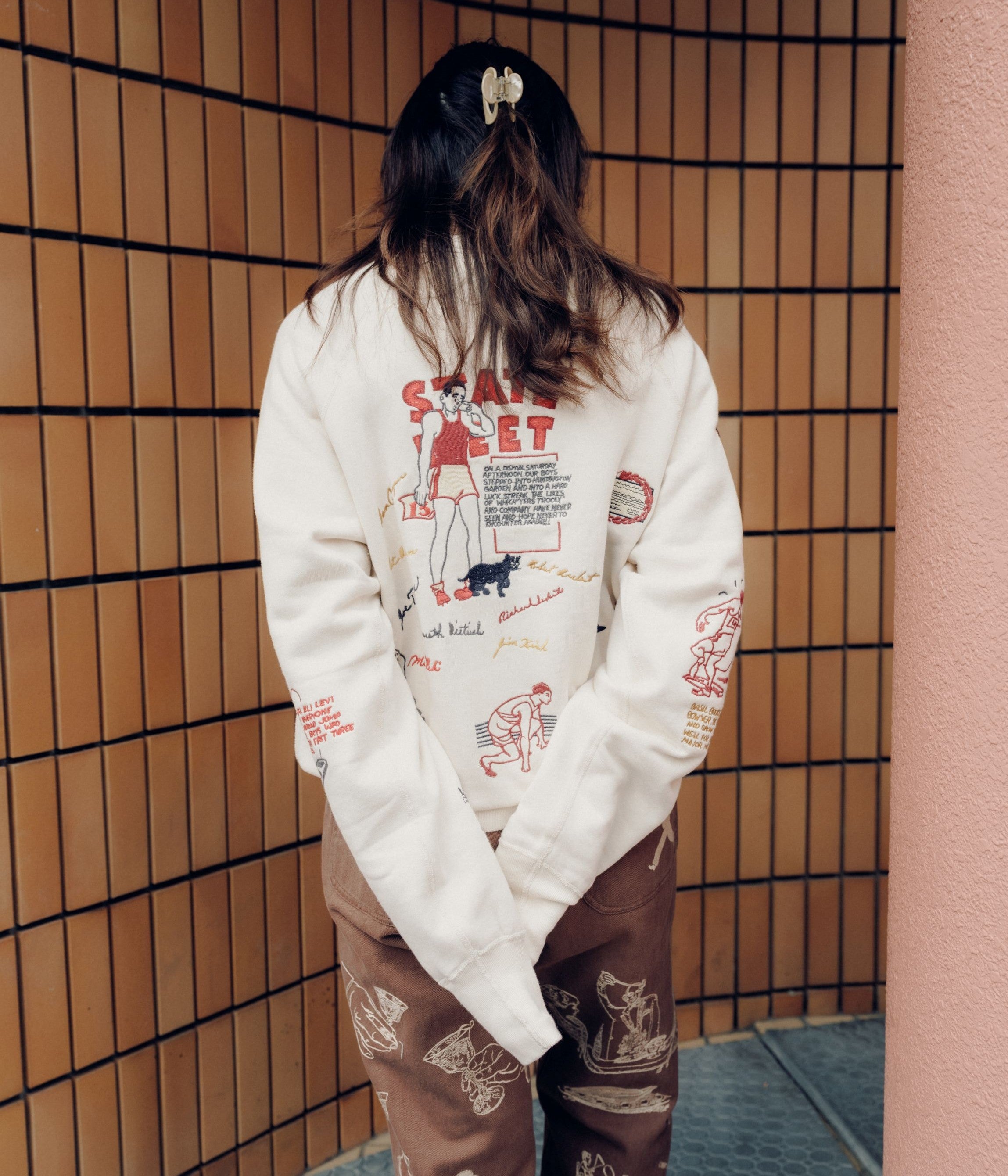 【値下げ交渉可》極美品Samuel Zelig varsity crewneck 値下げ交渉可》極美品Samuel Zelig varsity crewneck - メルカリ