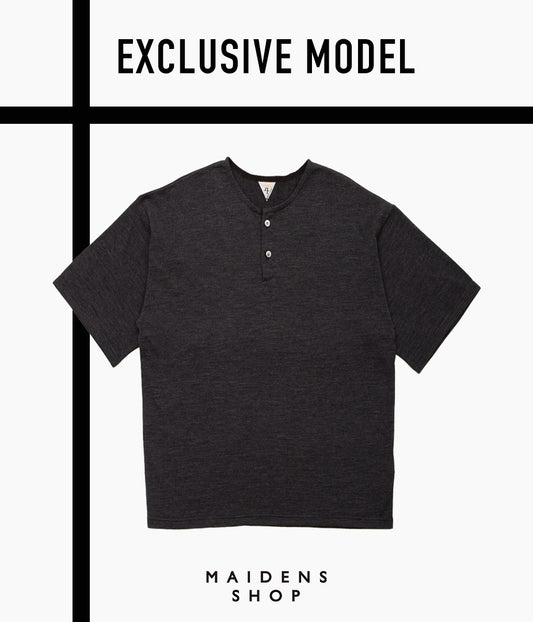 FILMELANGE''MAD-WOLL''(CHARCOAL BLACK)