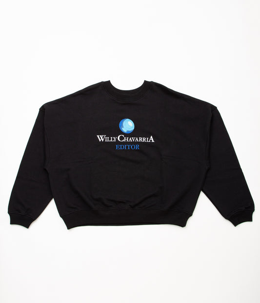 WILLY CHAVARRIA "WILLYPEDIA BOMBER CREW"(SOLID BLACK)