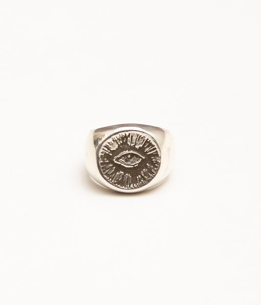 THE HUNT NYC "SIGNNET RING (SMALL)"