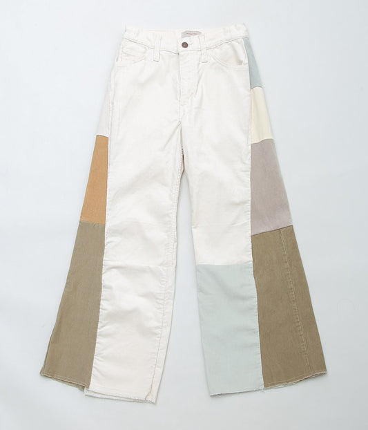 MAIDENS SHOP WOMEN ''REMAKE WIDE CORDUROY PANTS'' (BASE OFF WHITE SIZE 29)