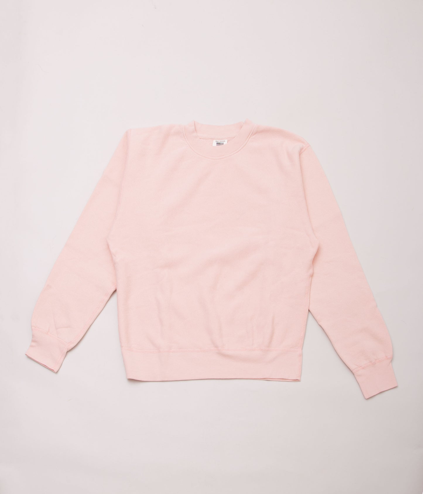 SOFT GOODS "CREW NECK SWEAT'' (BLUSH PINK)