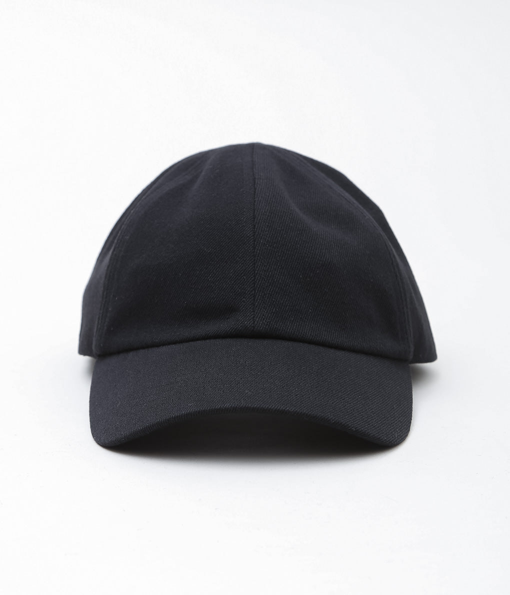 MATURE HA._MIL ''TRAINER CAP / COTTON WOOL'' (BLACK)