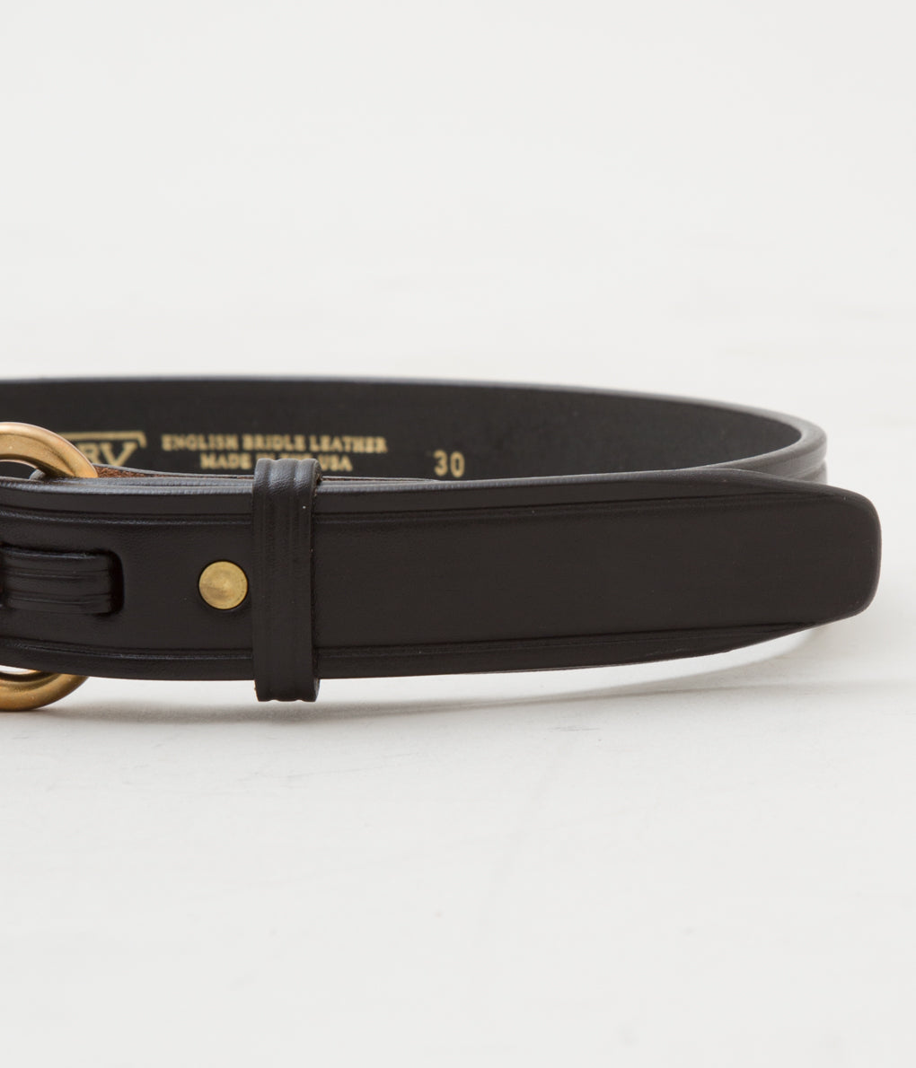 TORY LEATHER ''2262 HOOF PICK BELT'' (BLACK/BRASS) – THE