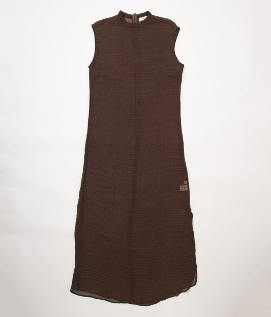 CONNOR MCKNIGHT ''CRINKLE EVENING SLIP'' (BROWN)