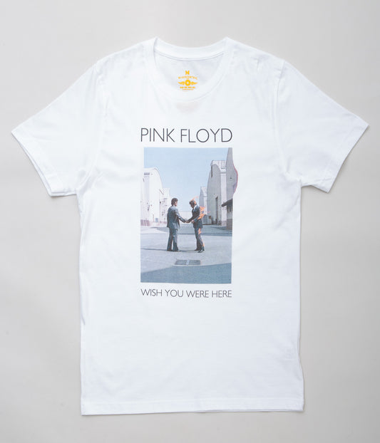 BLUESCENTRIC ''PINK FLOYD WISH YOU WERE HERE TEE'' (WHITE)