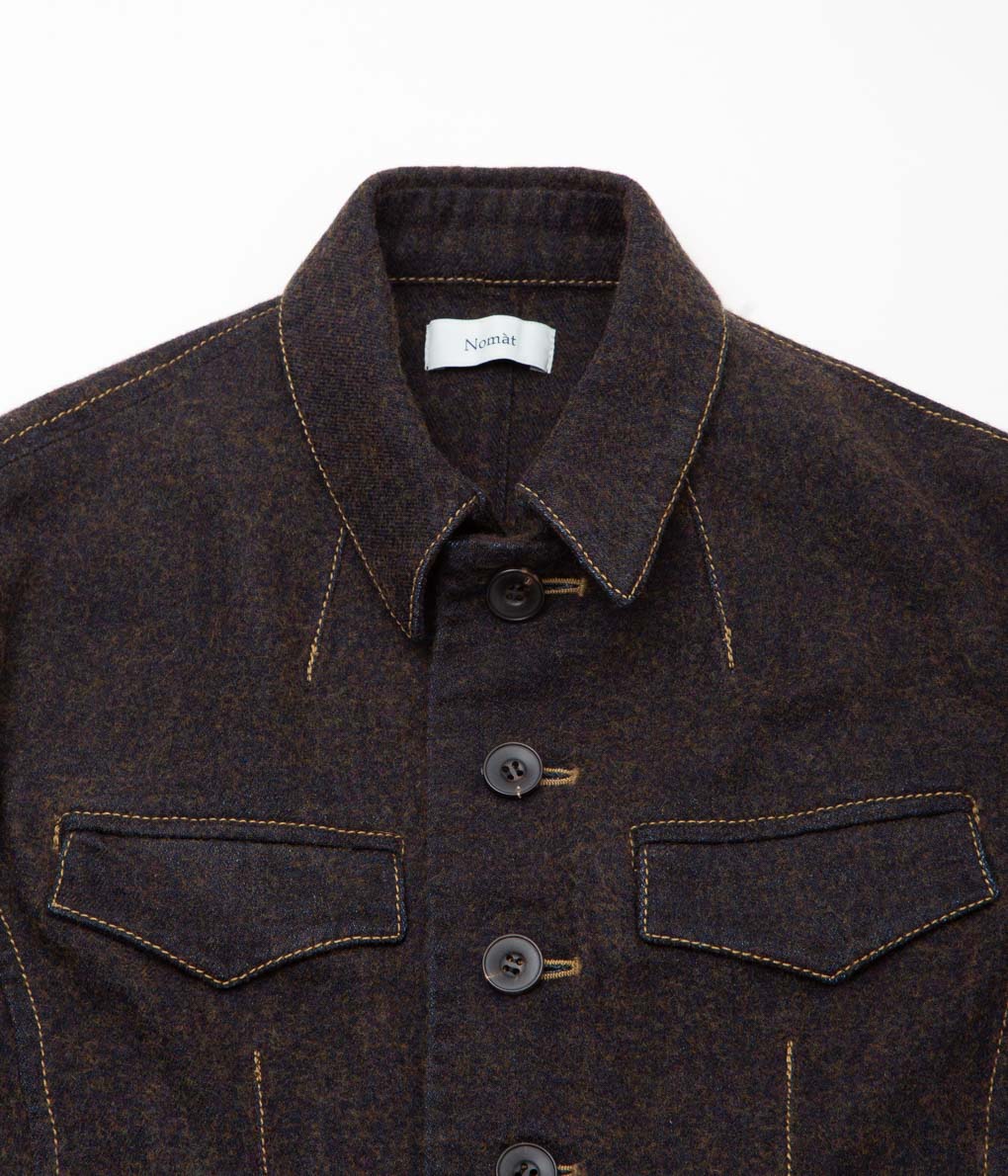 NOMAT ''BAR JACKET'' (BROWN)