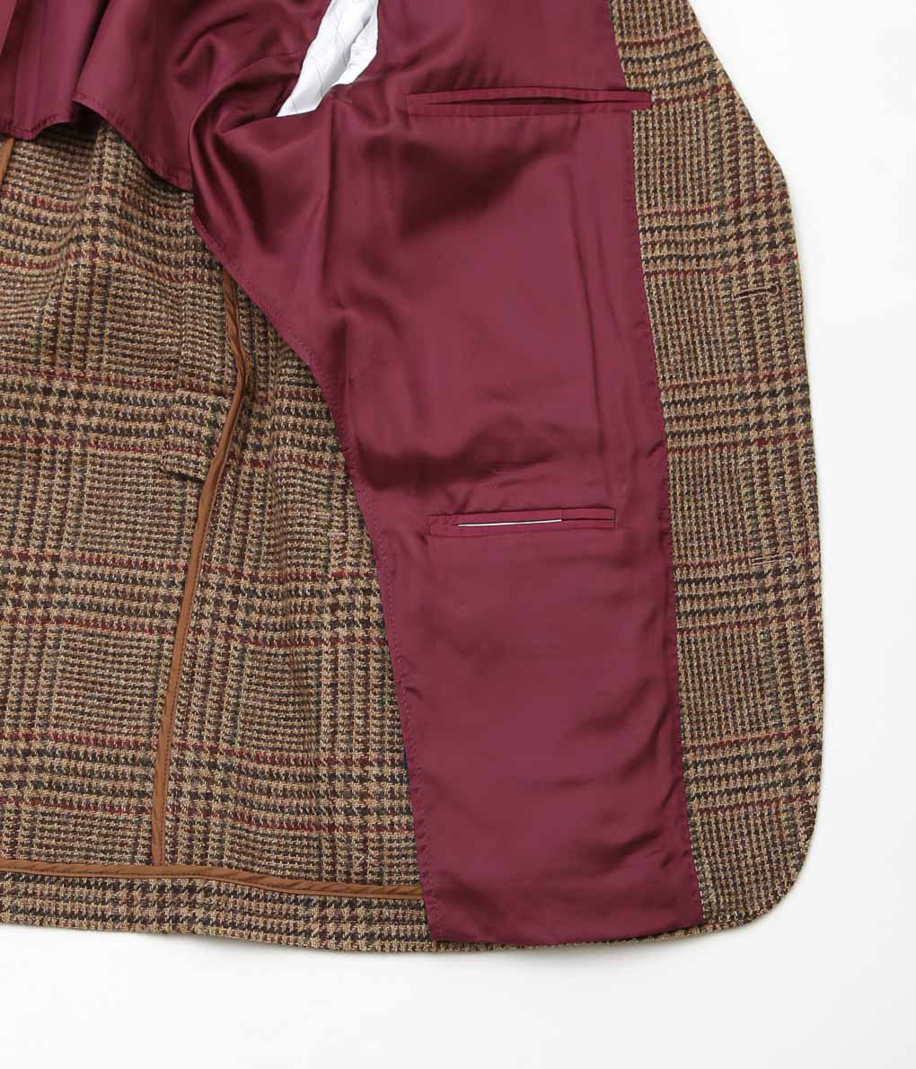 ARTUMES & CO. ''VESTE BEAUMONT'' (BROWN CHECK)