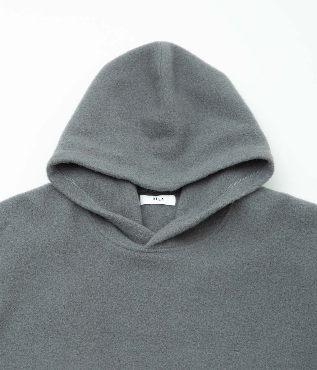 RIER ''FLEECE HOODIE'' (CASTELROCK)