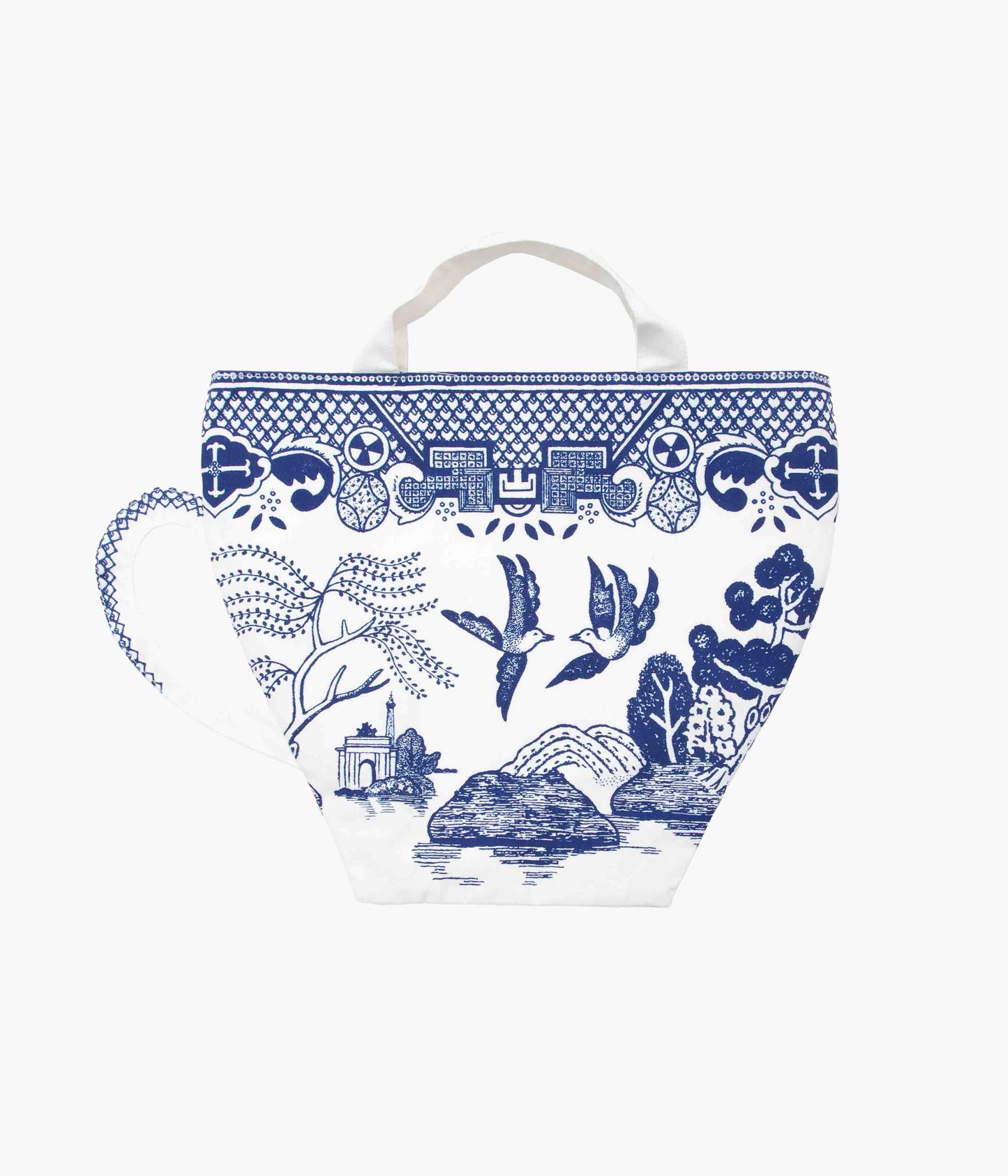 OLDMAN'S TAILOR ''B.W. TOTE BAG'' (BLUE)
