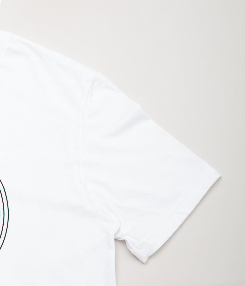 STONES THROW RECORDS ''OUTLINE LOGO TEE'' (WHTIE)