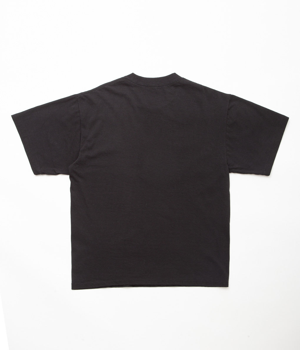 COMOLI''コットンジャージ 半袖Tシャツ''(FADE BLACK)