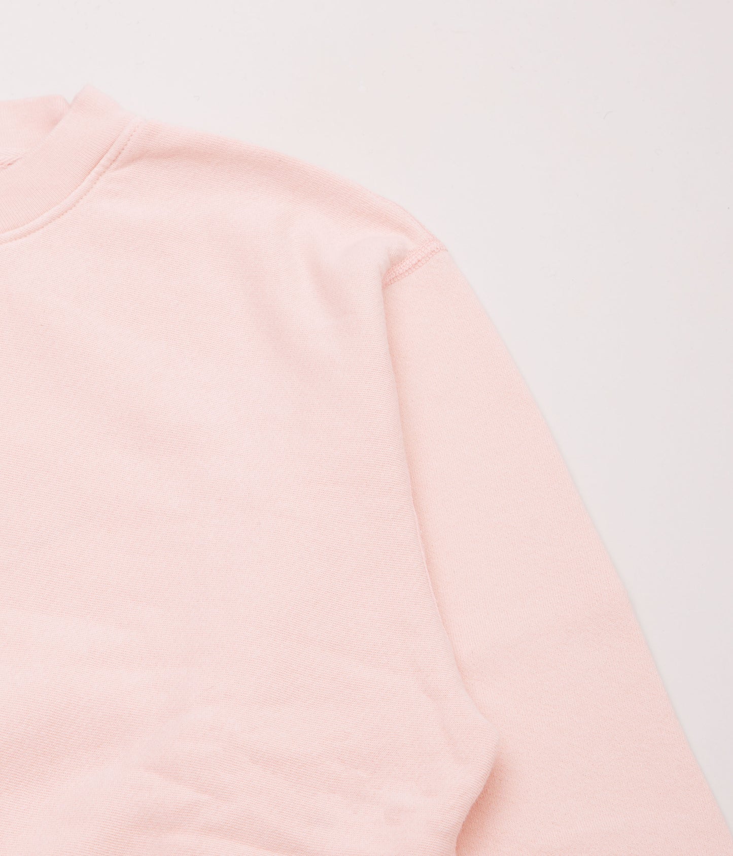 SOFT GOODS "CREW NECK SWEAT'' (BLUSH PINK)