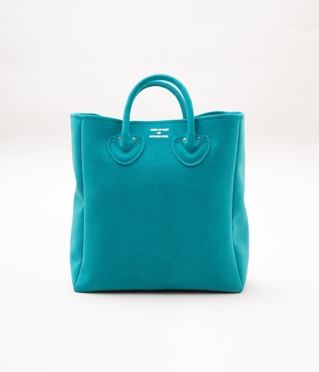 YOUNG&OLSEN THE DRYGOODS STORE ''ULTRASUEDE_ TOTE M'' (SOUTH BEACH BLUE)