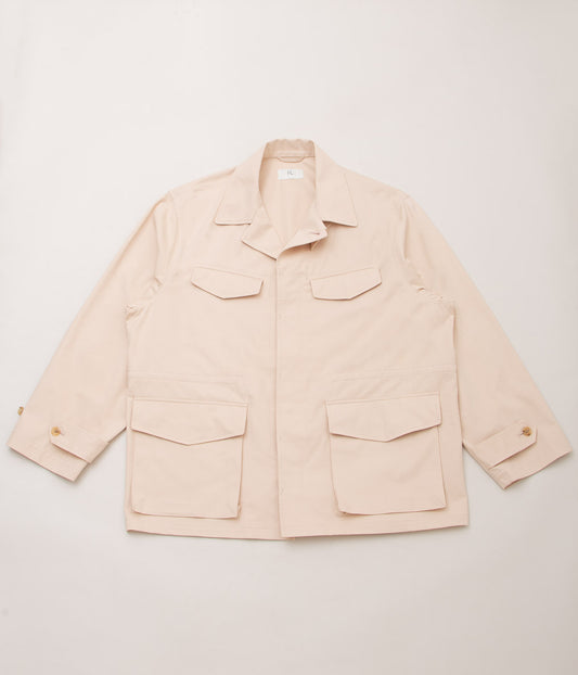 HERILL "EGYPTIAN COTTON FIELD JACKET"(HLBEIGE)