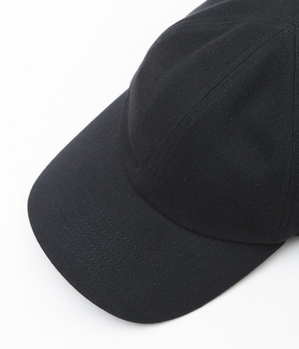 MATURE HA._MIL ''TRAINER CAP / COTTON WOOL'' (BLACK)