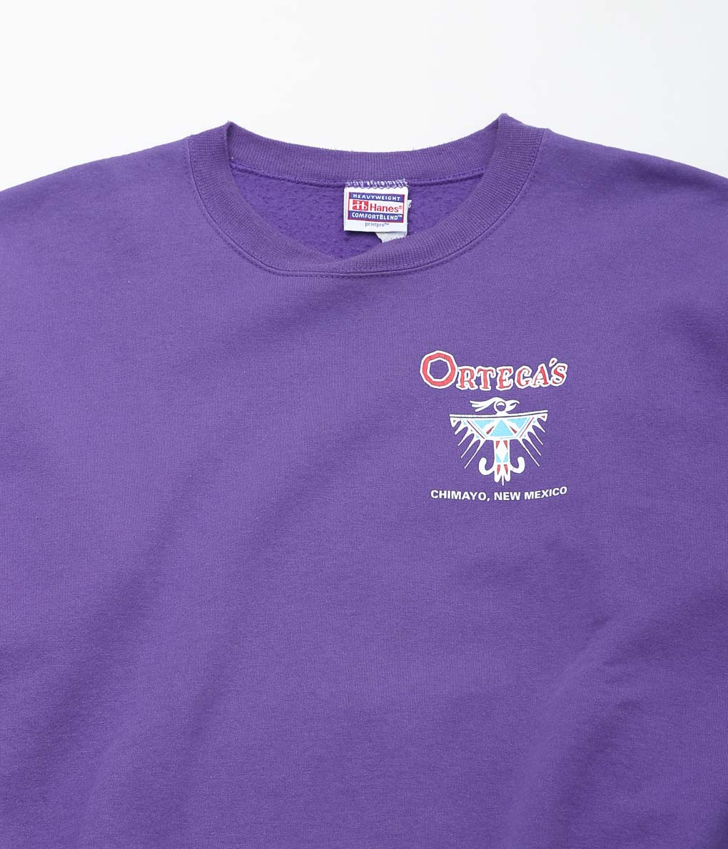 USED＆VINTAGE''90'S ORTEGA'S SWEAT''(PURPLE)