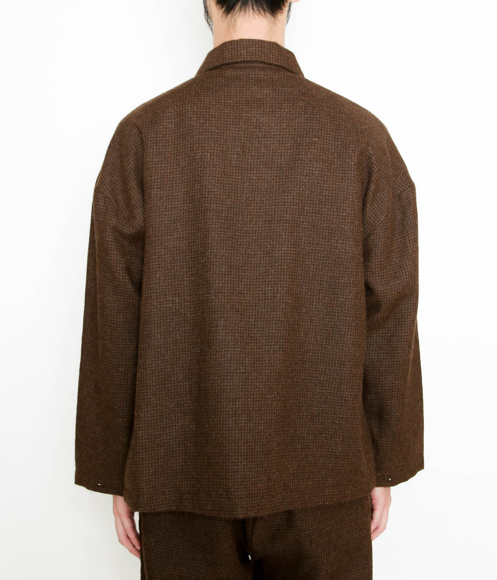 EVAN KINORI ''FIELD SHIRT TWO'' (UNDYED-BROWN) – THE STORE BY MAIDENS