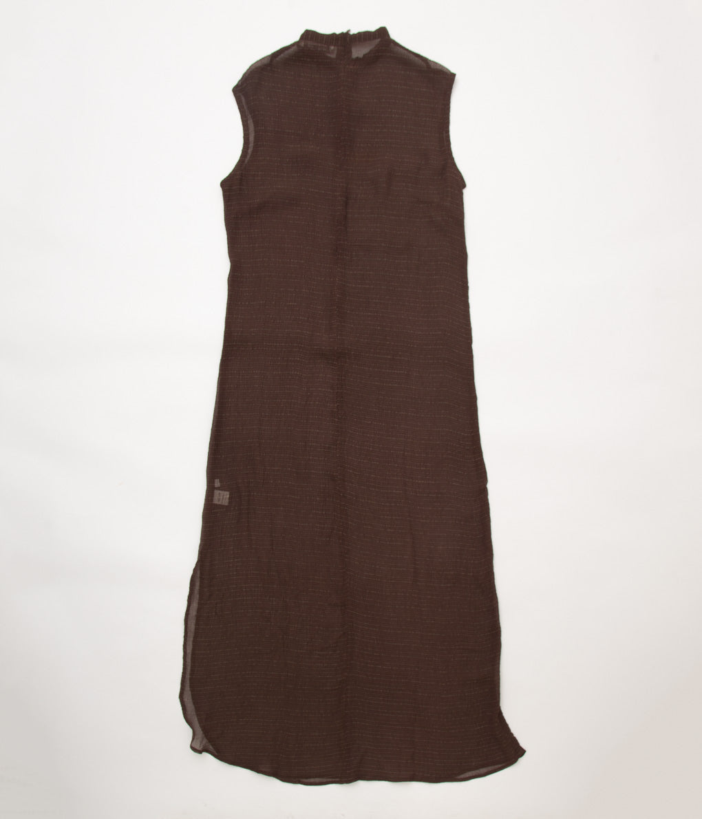 CONNOR MCKNIGHT ''CRINKLE EVENING SLIP'' (BROWN)