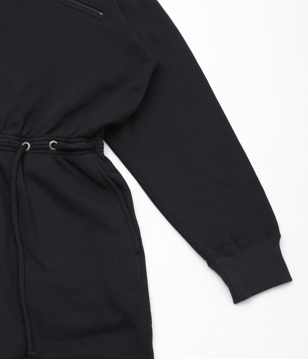 PAN ''COTTON SWEAT JUMPSUITS'' (BLACK)