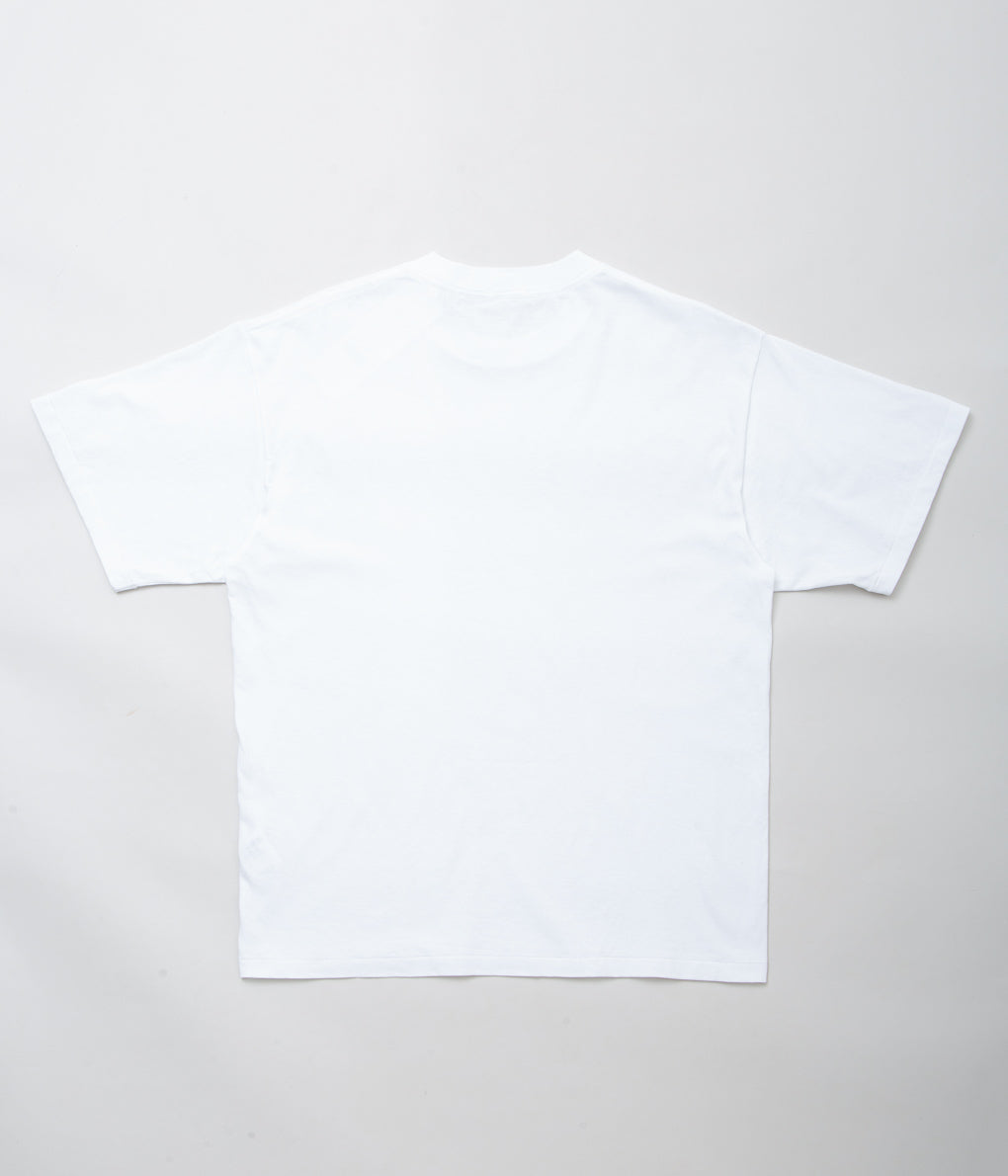 COMOLI''コットンジャージ 半袖Tシャツ''(WHITE)