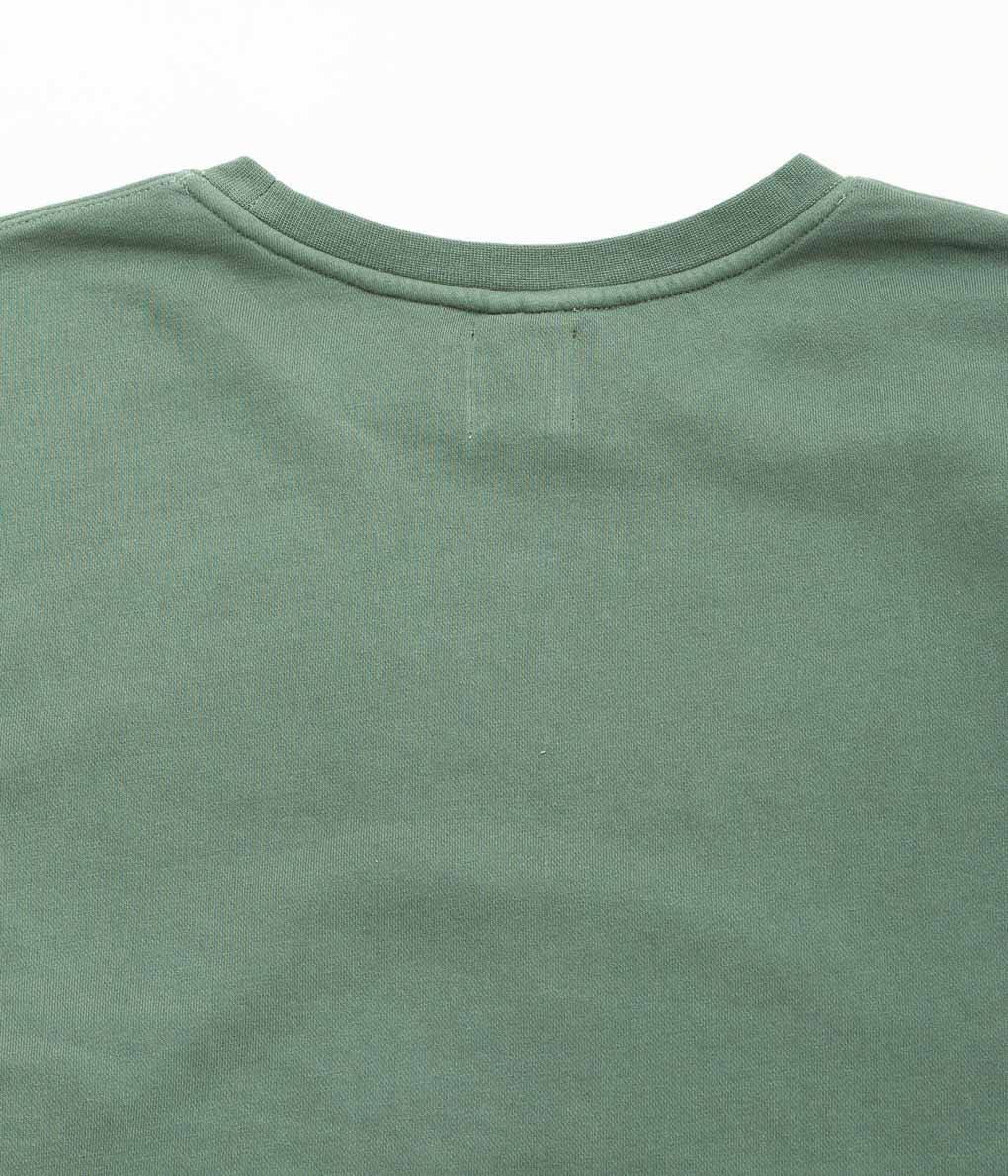 OLD SOLDIER "OUTBOARD FITTINGS SWEAT"(VINTAGE GREEN)