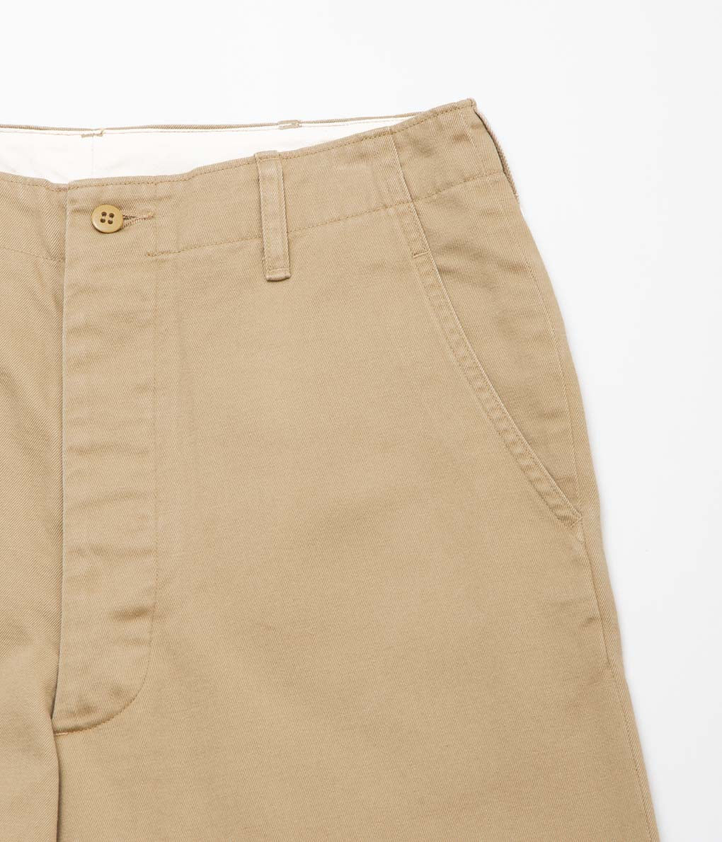 COMOLI''KHAKI チノパンツ''(KHAKI)