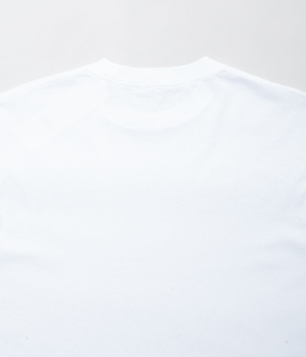 COMOLI''コットンジャージ 半袖Tシャツ''(WHITE)