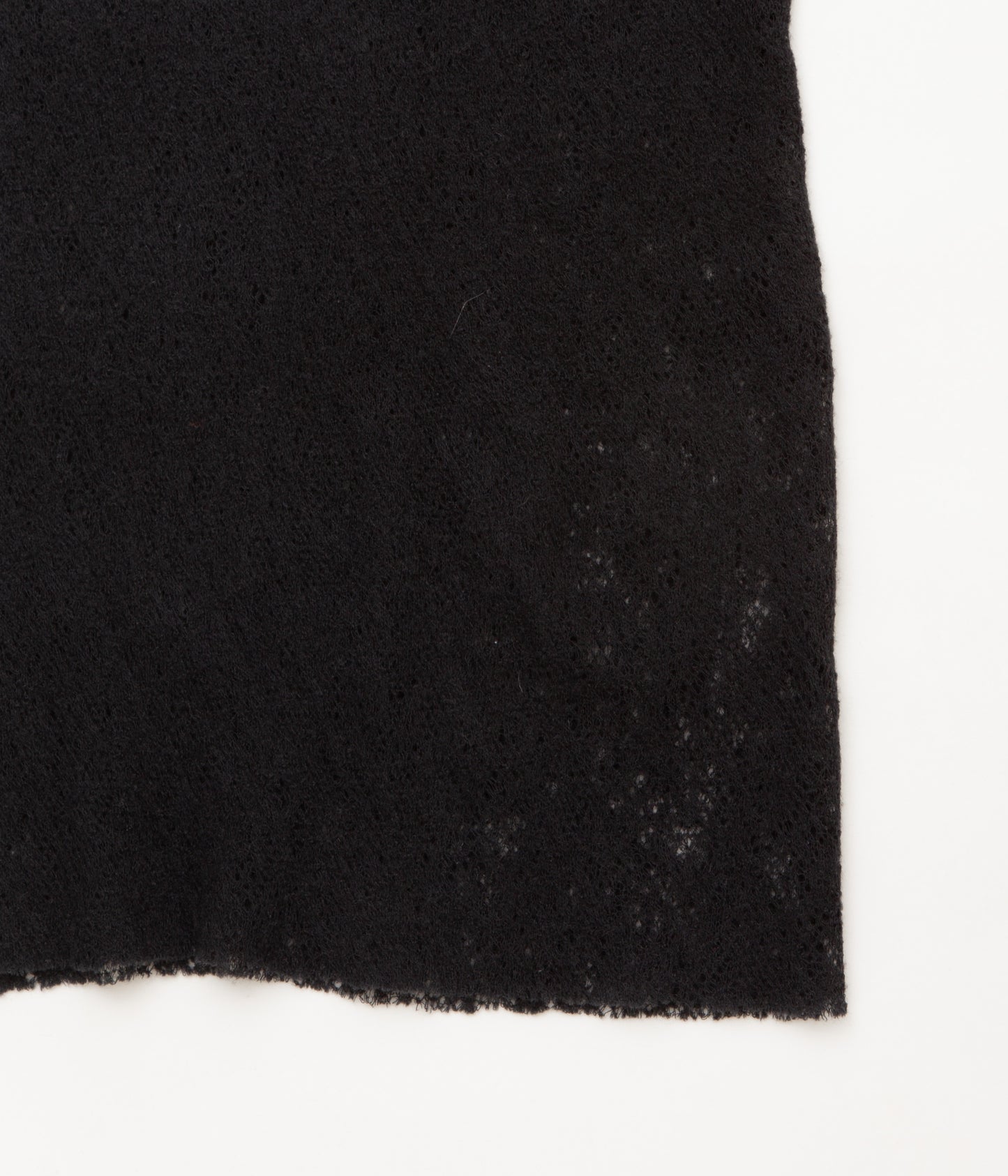 GABRIELA COLL GARMENTS ''NO.293 MERINO WOOL KNITTED DRESS'' (BLACK)