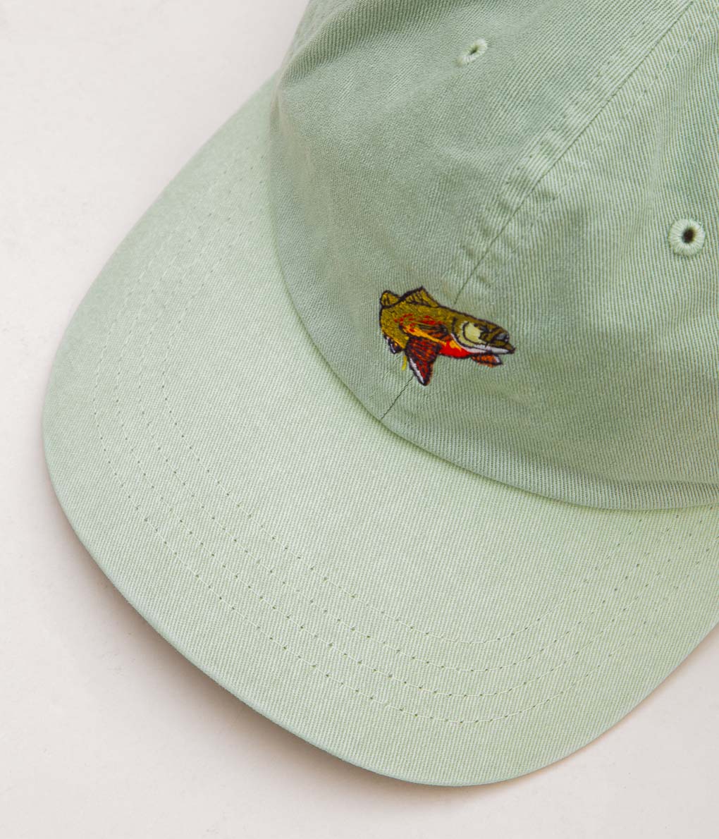 FILSON "WASHED LOW PROFILE LOGGER CAP"(MINT/TROUT)