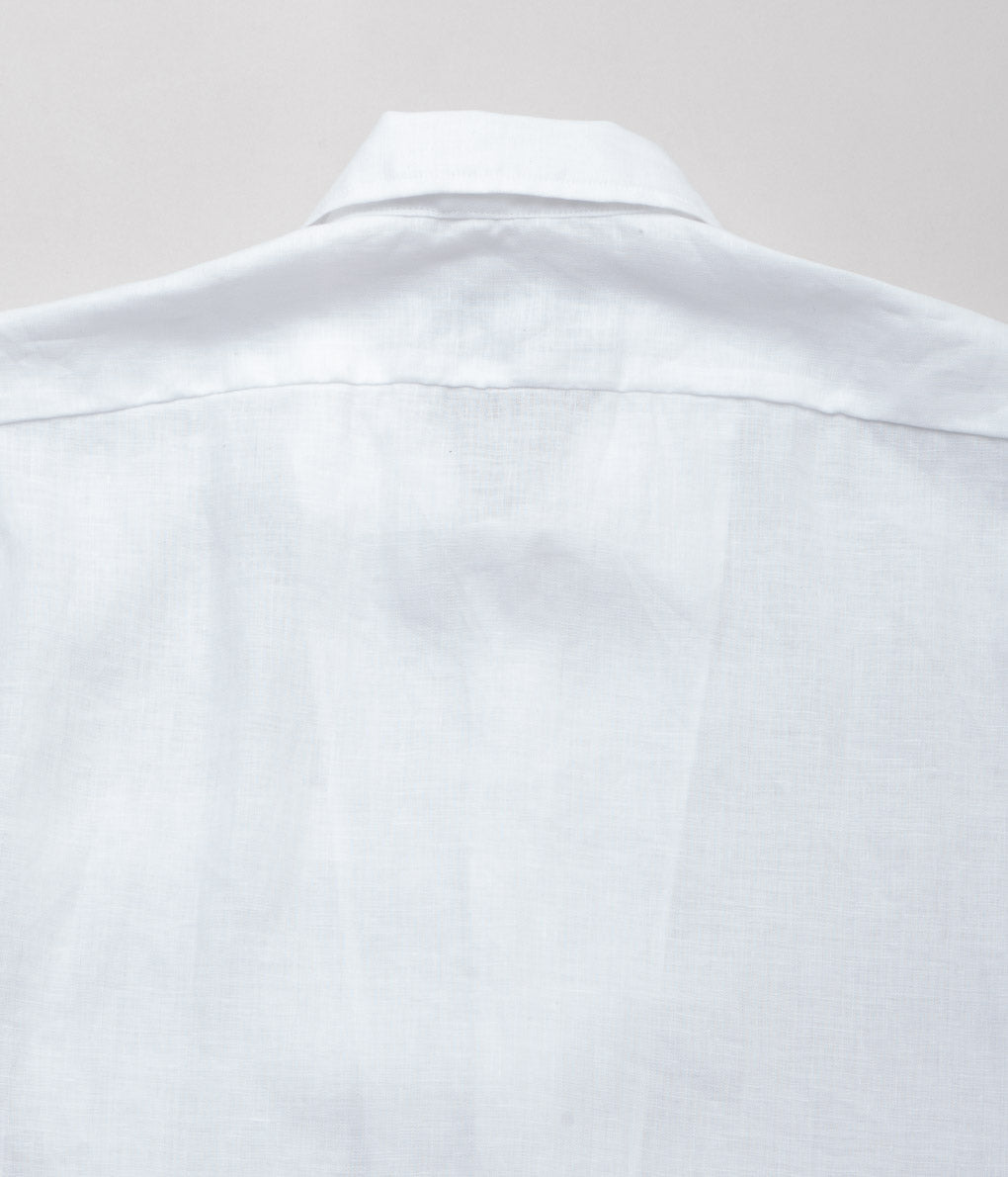 INDIVIDUALIZED SHIRTS''CAMP COLLAR S/S''(WHITE)