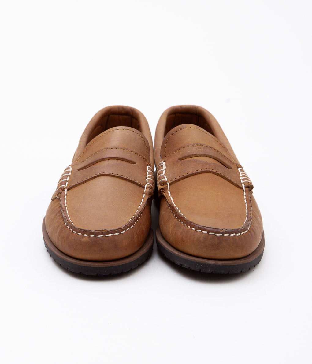 QUODDY TRAIL MOCCASIN ''ROVER PENNY LOAFER'' (CAPETOWN LEATHER)