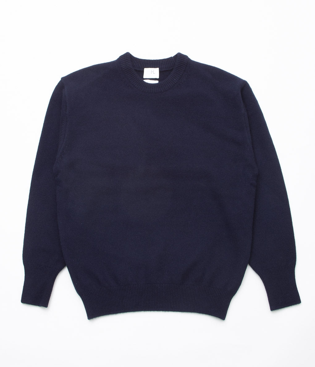 HERILL ''GOLDEN CASH PULLOVER'' (NAVY)