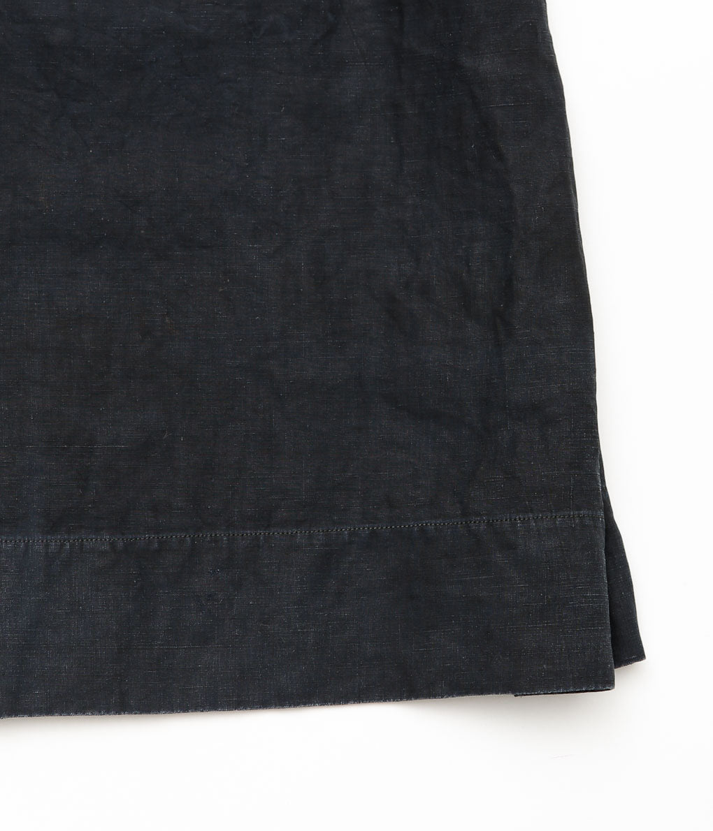 USED&VINTAGE''1890-1900's INDIGO LINEN SMOCK''(INDIGO)