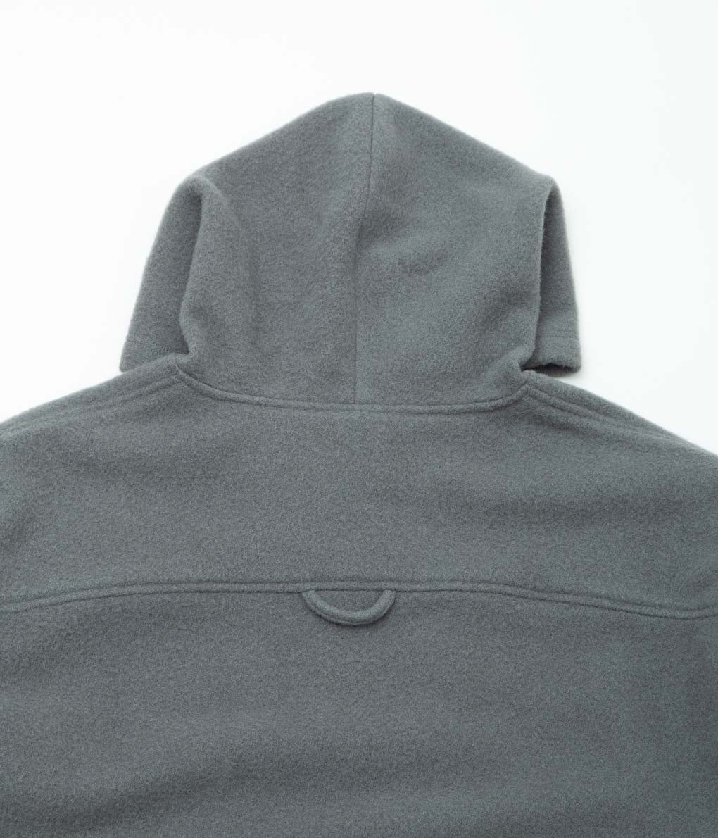 RIER ''FLEECE HOODIE'' (CASTELROCK)