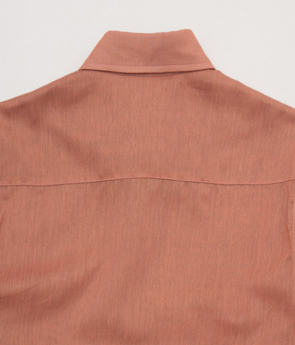 K`ANG''UNISEX 2 FRONT POCKET OVERSIZE SHIRT''(TERRACOTTA)