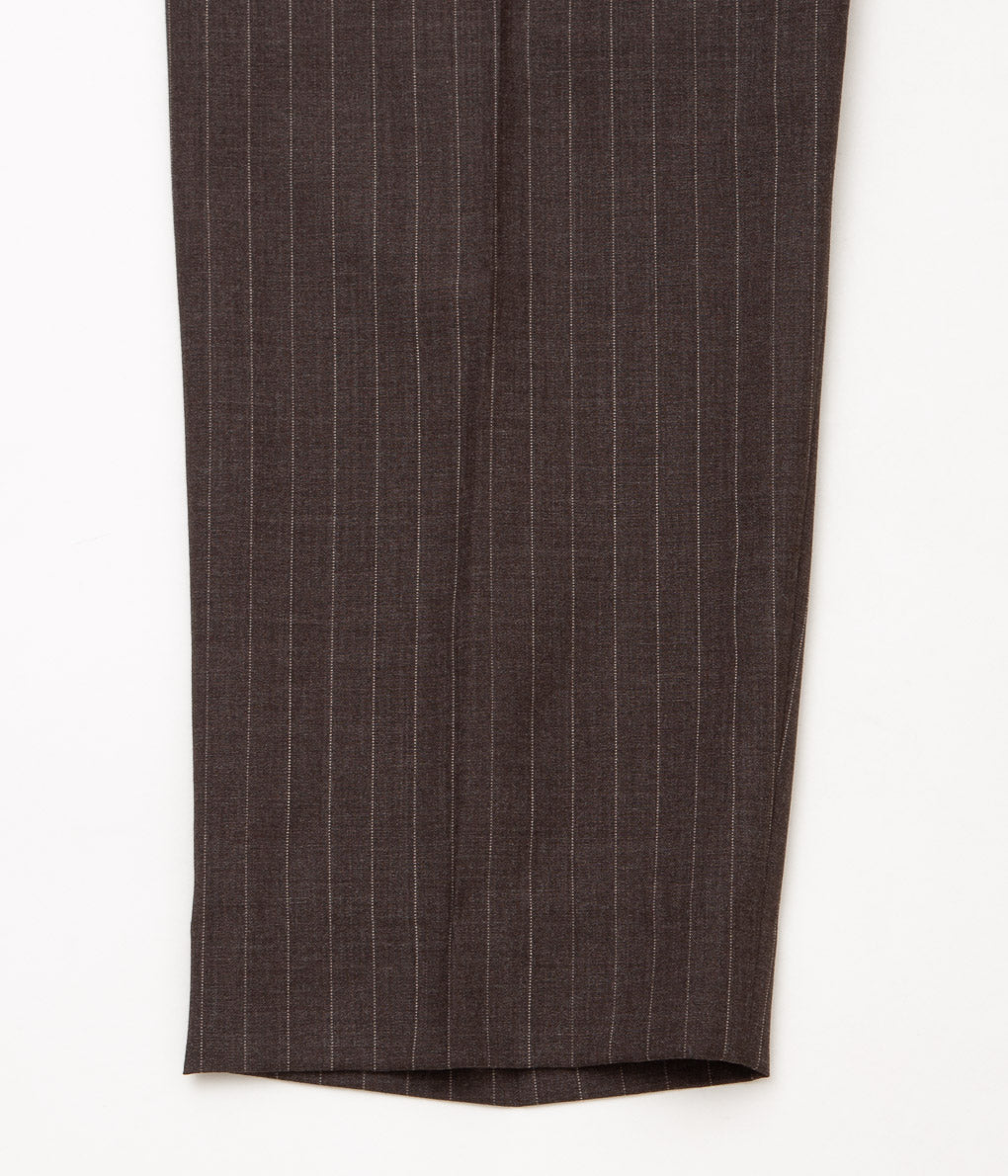 パンツ Lea Boberg D.P. TROUSERS 3 BROWN LEA BOBERG 