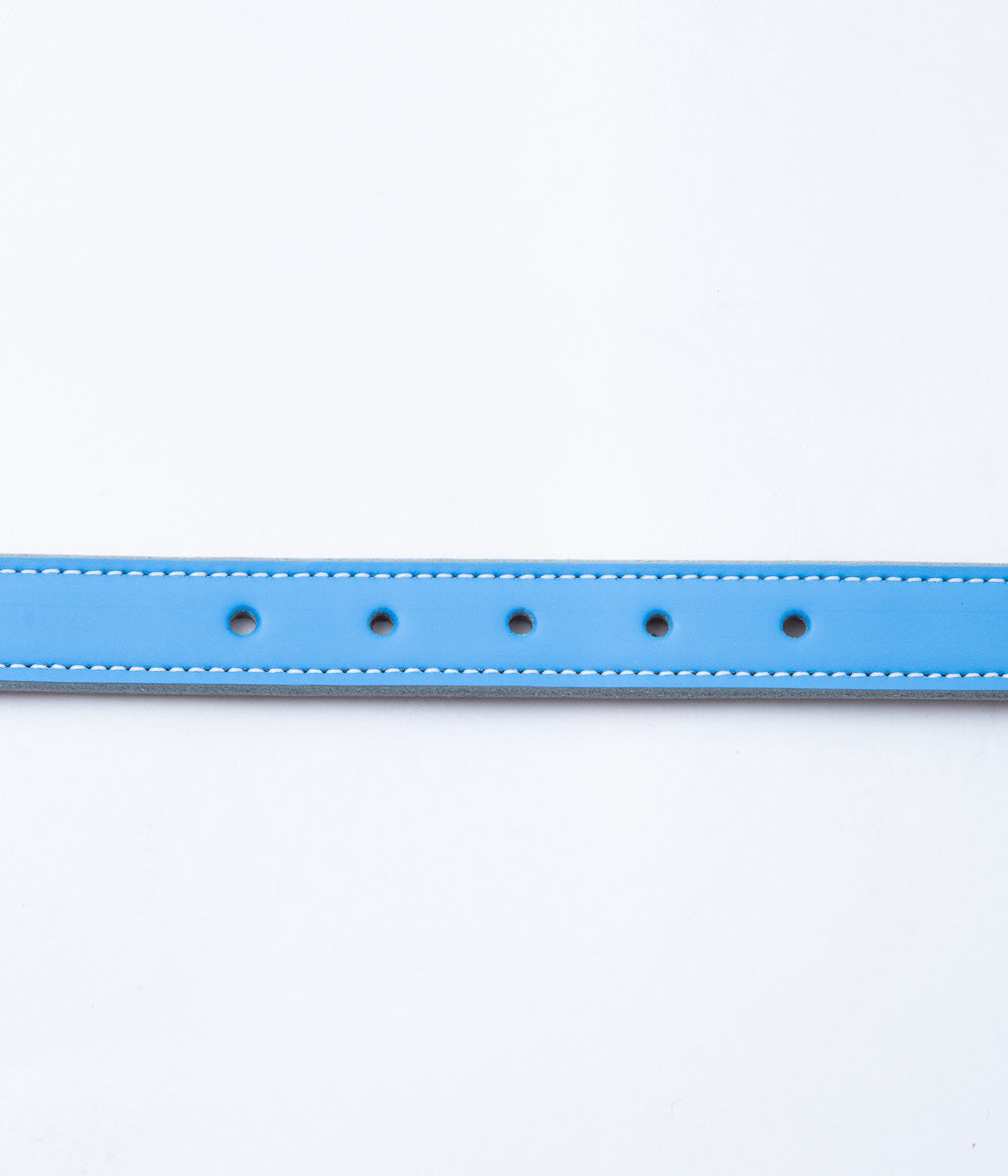 TORY LEATHER ''3005 3/4 BRIDLE LEATHER SPUR BELT'' (ULTRA BLUE)