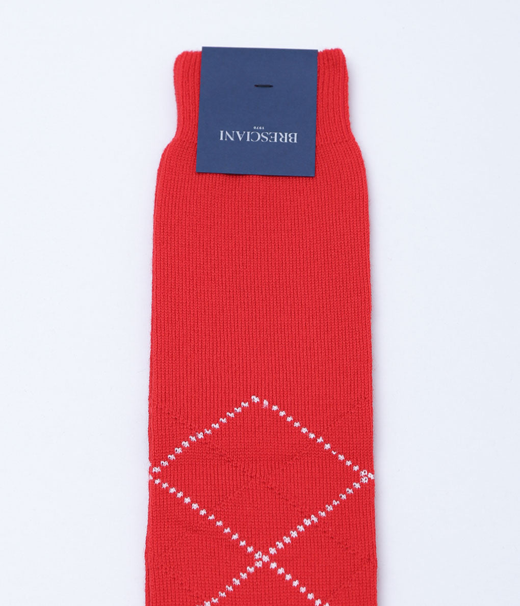 BRESCIANI ''ARGYLE'' (RED)