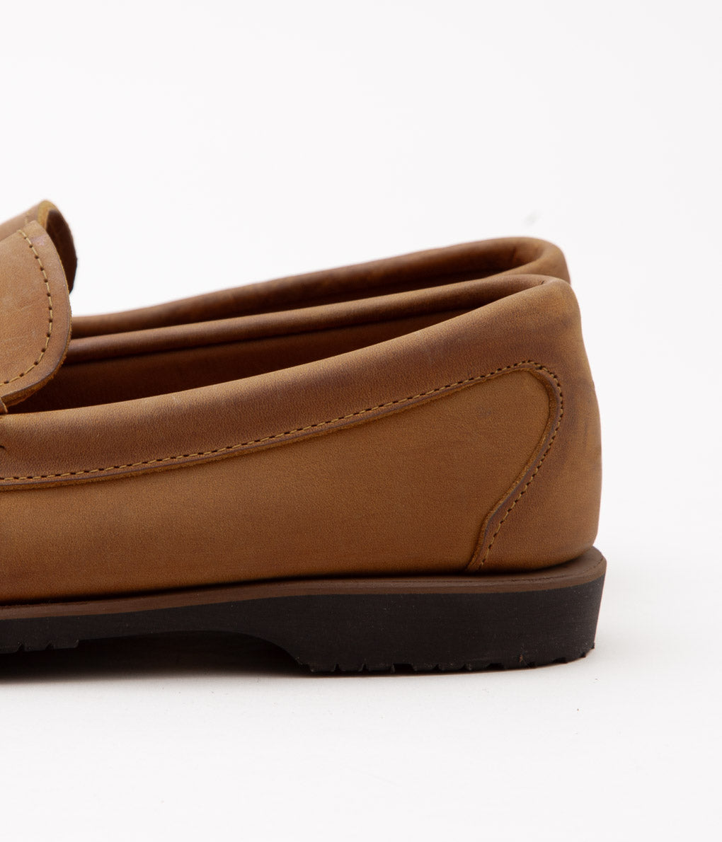 QUODDY TRAIL MOCCASIN ''ROVER PENNY LOAFER'' (CAPETOWN LEATHER