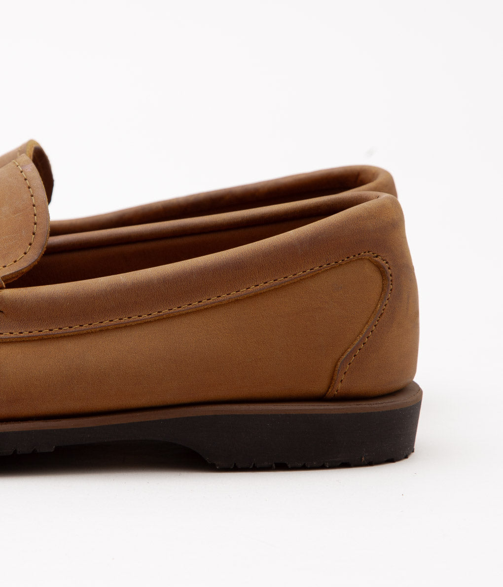 QUODDY TRAIL MOCCASIN ''ROVER PENNY LOAFER'' (CAPETOWN LEATHER)